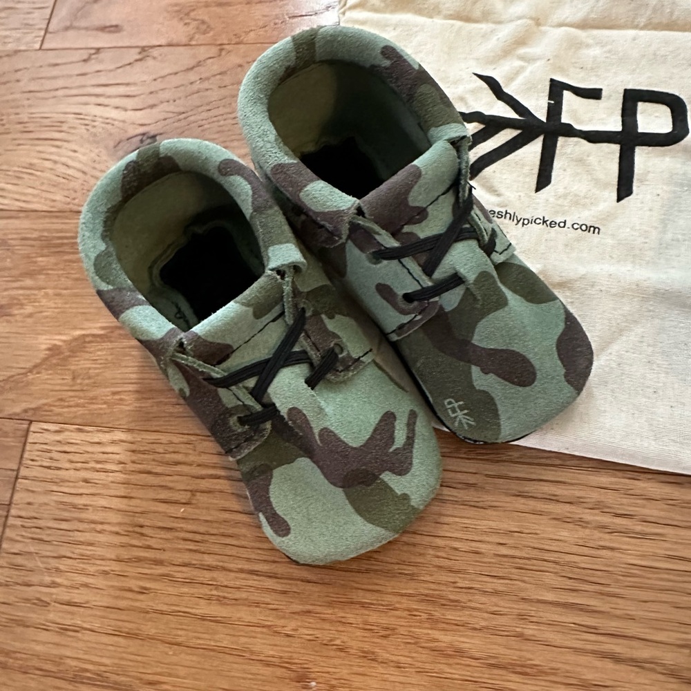 Freshly Picked Camo Oxfords